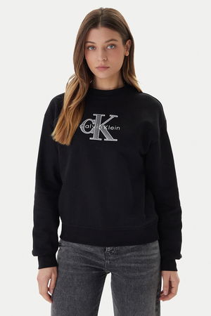 Calvin Klein Kadın Sweatshirt SIYAH
