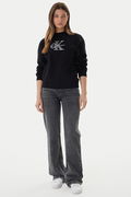 Calvin Klein Kadın Sweatshirt SIYAH