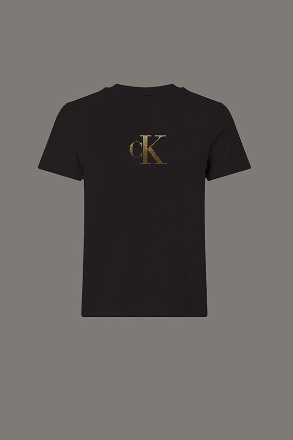 Calvin Klein Kadın T-shirt SIYAH