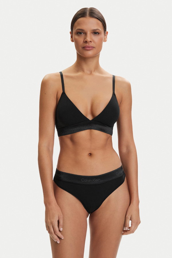 Calvin Klein Kadın Tanga SIYAH
