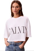 Calvin Klein Kadın T-shirt Beyaz Calvin Klein Kadın T-shirt Beyaz