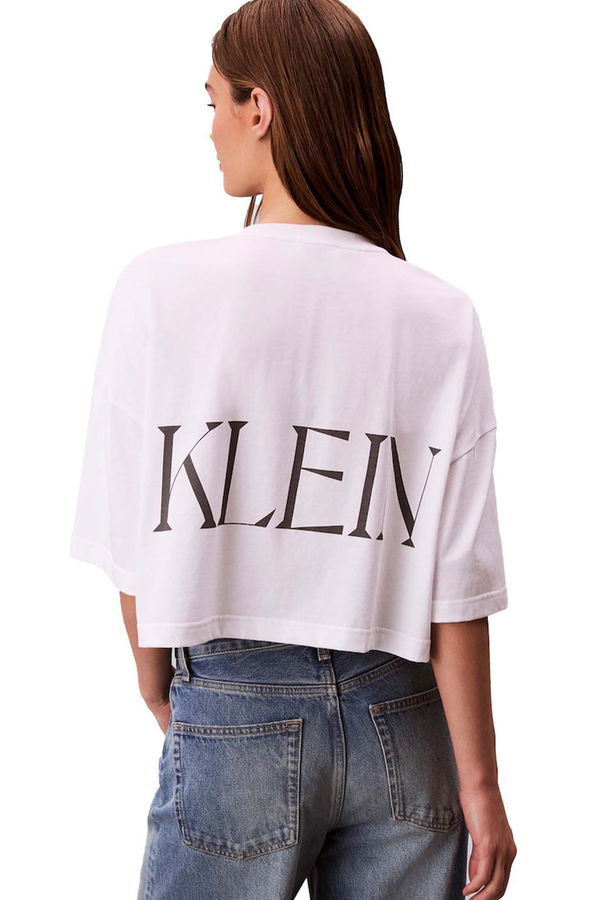 Calvin Klein Kadın T-shirt Beyaz Calvin Klein Kadın T-shirt Beyaz