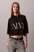 Calvin Klein Kadın T-shirt SIYAH Calvin Klein Kadın T-shirt SIYAH