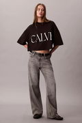 Calvin Klein Kadın T-shirt SIYAH Calvin Klein Kadın T-shirt SIYAH