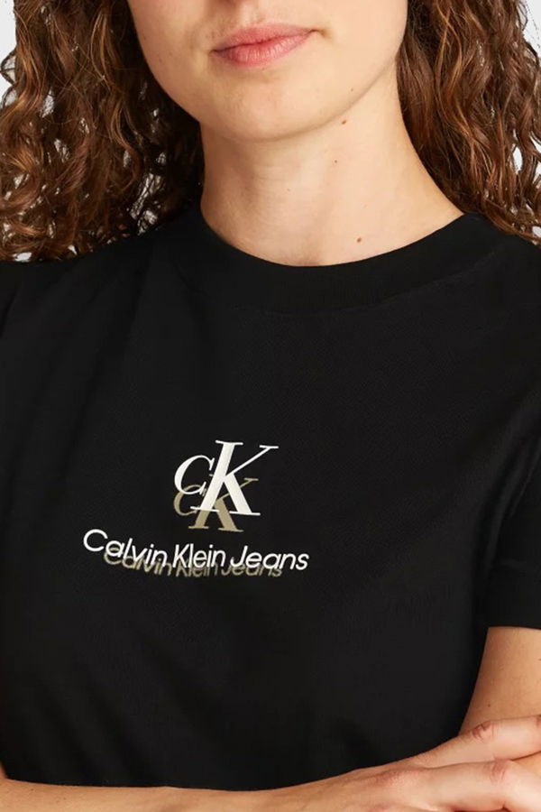 Calvin Klein Kadın Tshirt SIYAH