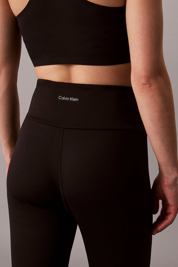 Calvin Klein Kadın Yüksek Bel Tayt SIYAH