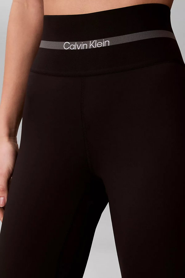 Calvin Klein Kadın Yüksel Tayt SIYAH
