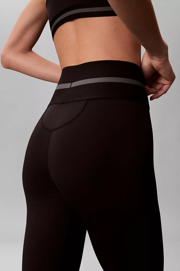 Calvin Klein Kadın Yüksel Tayt SIYAH