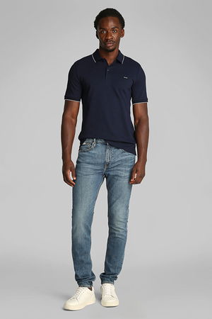 Calvin Klein Polo Yaka Erkek T-shirt LACİVERT Calvin Klein Polo Yaka Erkek T-shirt LACİVERT