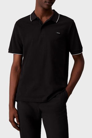 Calvin Klein Polo Yaka Erkek T-shirt SİYAH Calvin Klein Polo Yaka Erkek T-shirt SİYAH