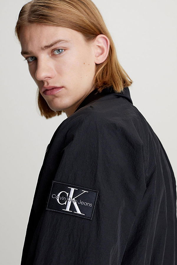 Calvin Klein Bomber Ceket Erkek SİYAH