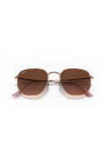 Ray-Ban Hexagonal Flat Lenses Unisex Güneş Gözlüğü KAHVE-ALTI