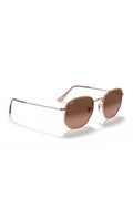 Ray-Ban Çelik Erkek Güneş Gözlüğü PEMBEKAHVE