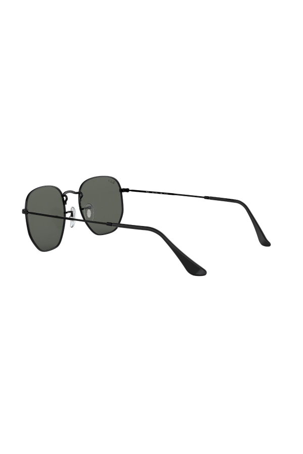 Ray-Ban Hexagonal Flat Lenses Unisex Polarize Güneş Gözlüğü SİYAH-GRİ