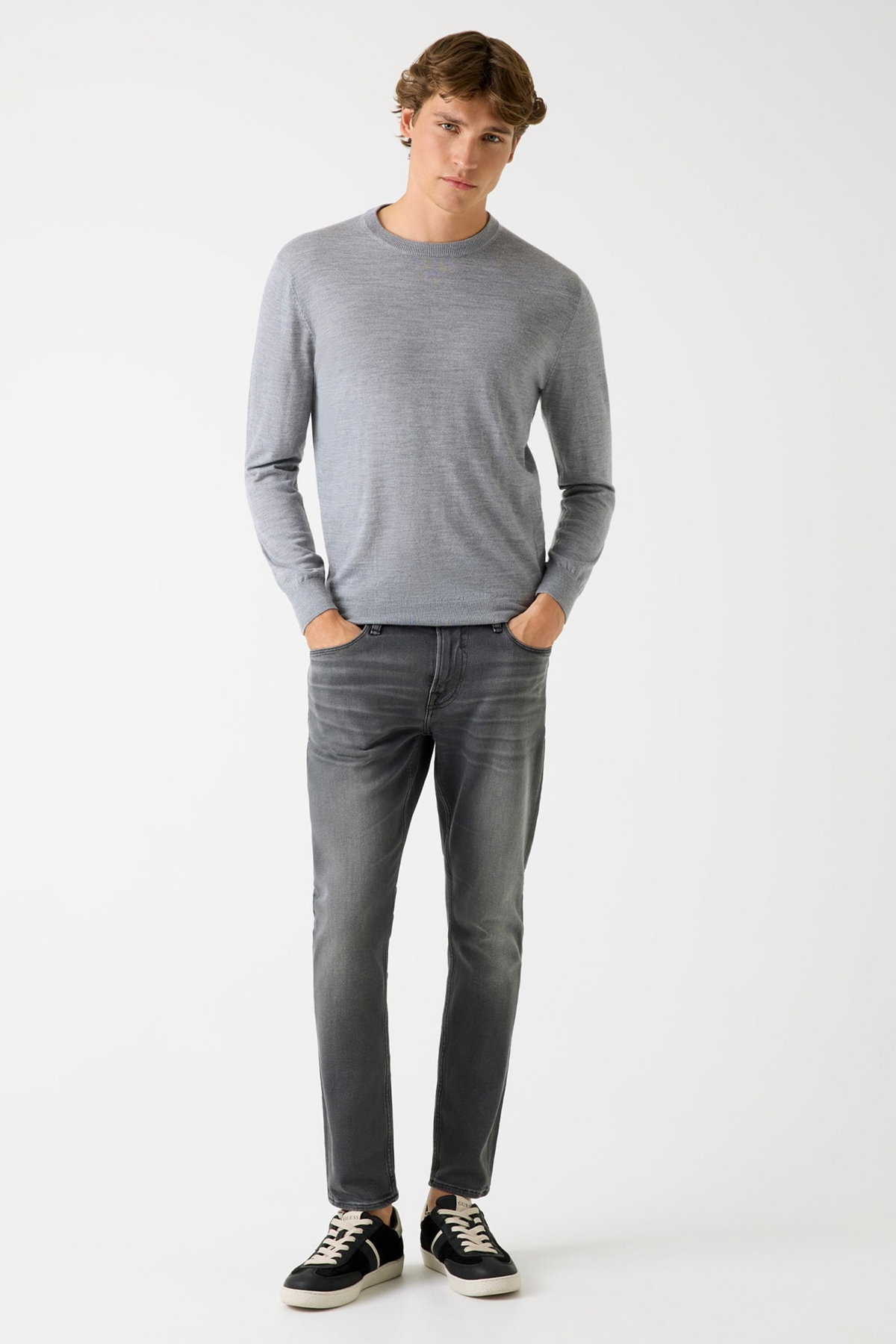 Guess Erkek Jeans Pantolon Gri