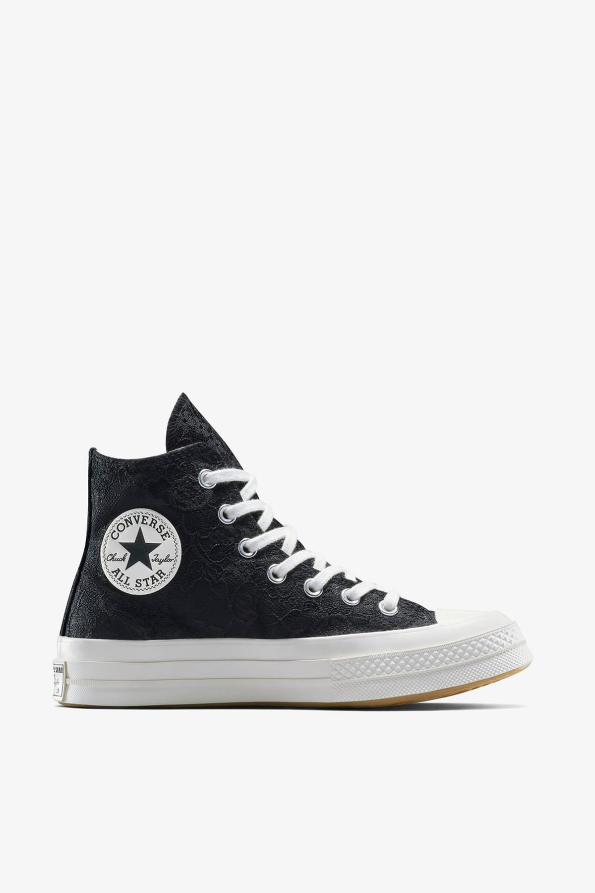 Converse Chuck 70 Kadın Dantelli Kadın Sneaker SIYAH