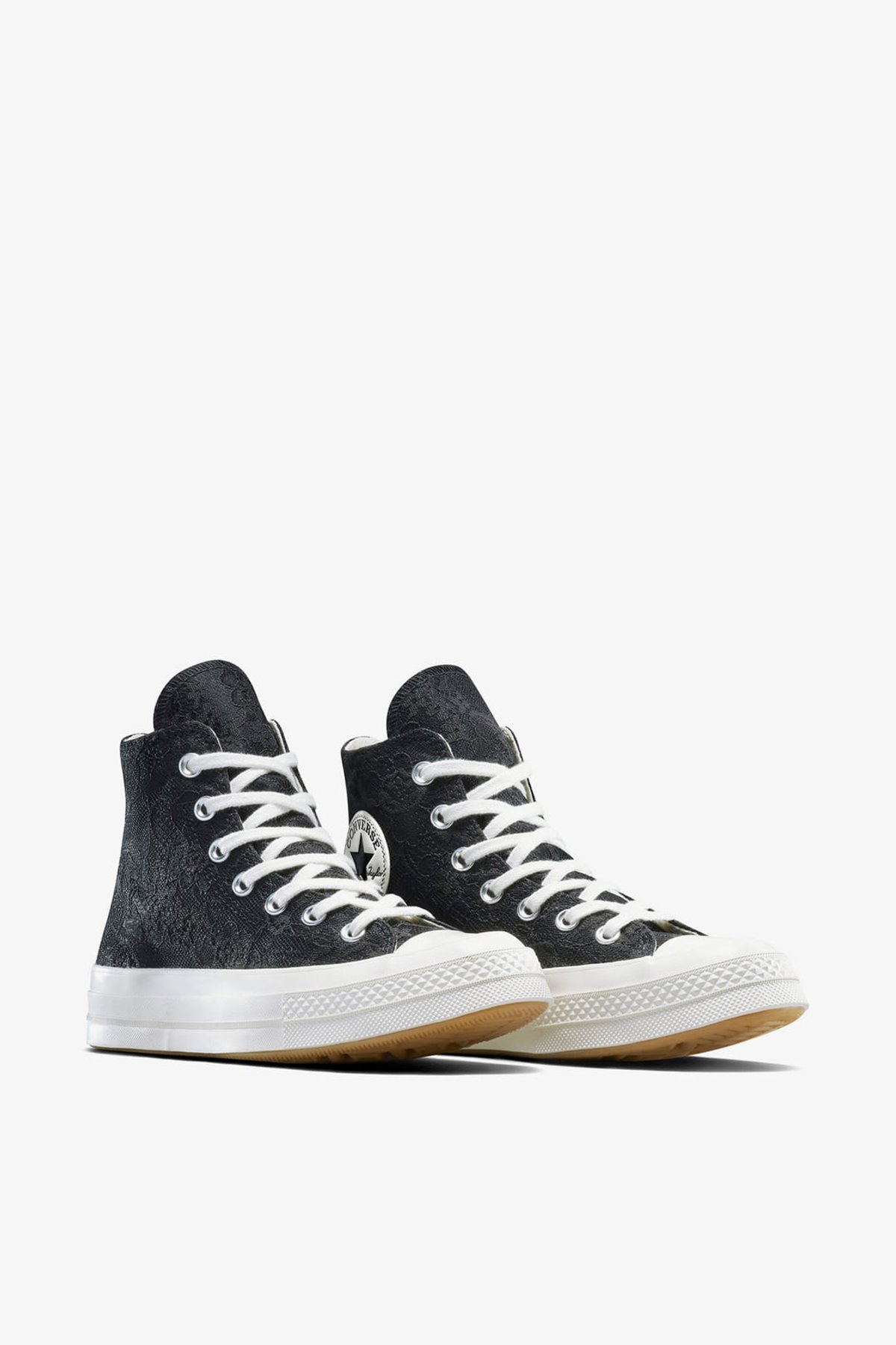 Converse Chuck 70 Kadın Dantelli Kadın Sneaker SIYAH