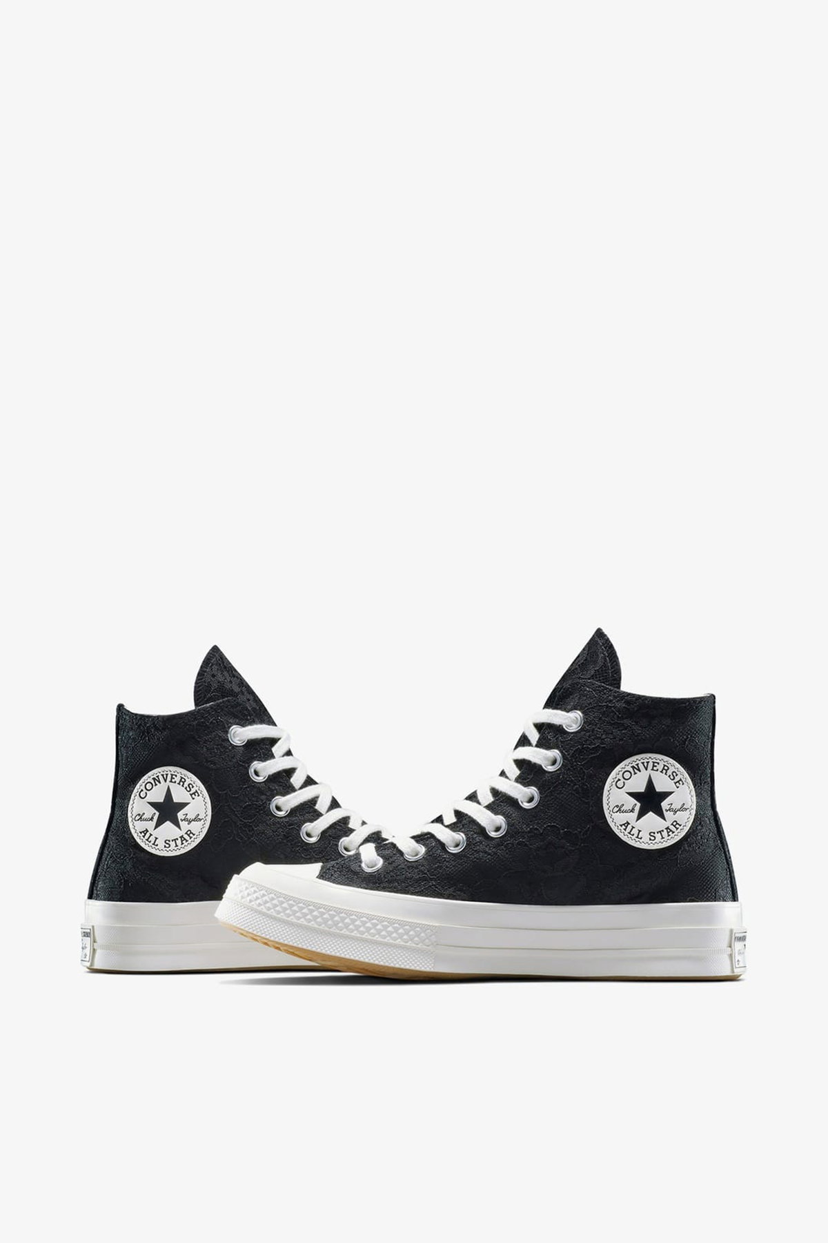 Converse Chuck 70 Kadın Dantelli Kadın Sneaker SIYAH