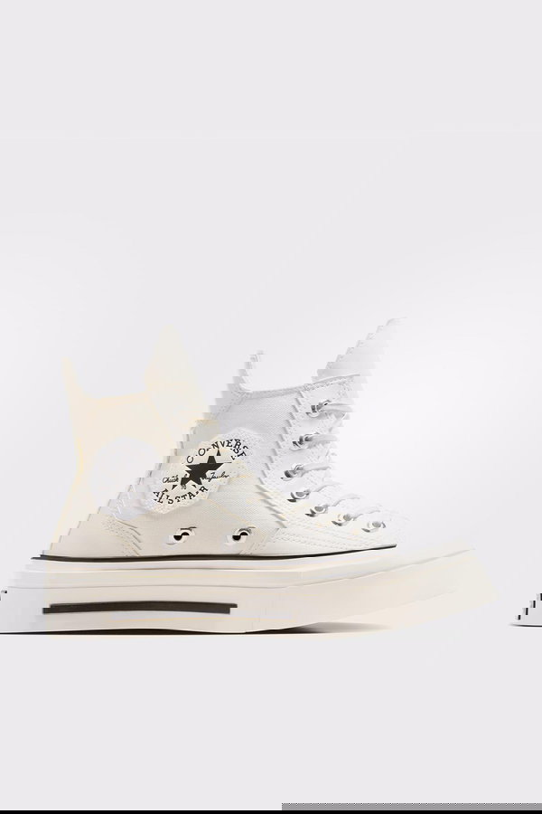 Converse Chuck 70 De Luxe Squared Kadın Platform Sneaker KREM