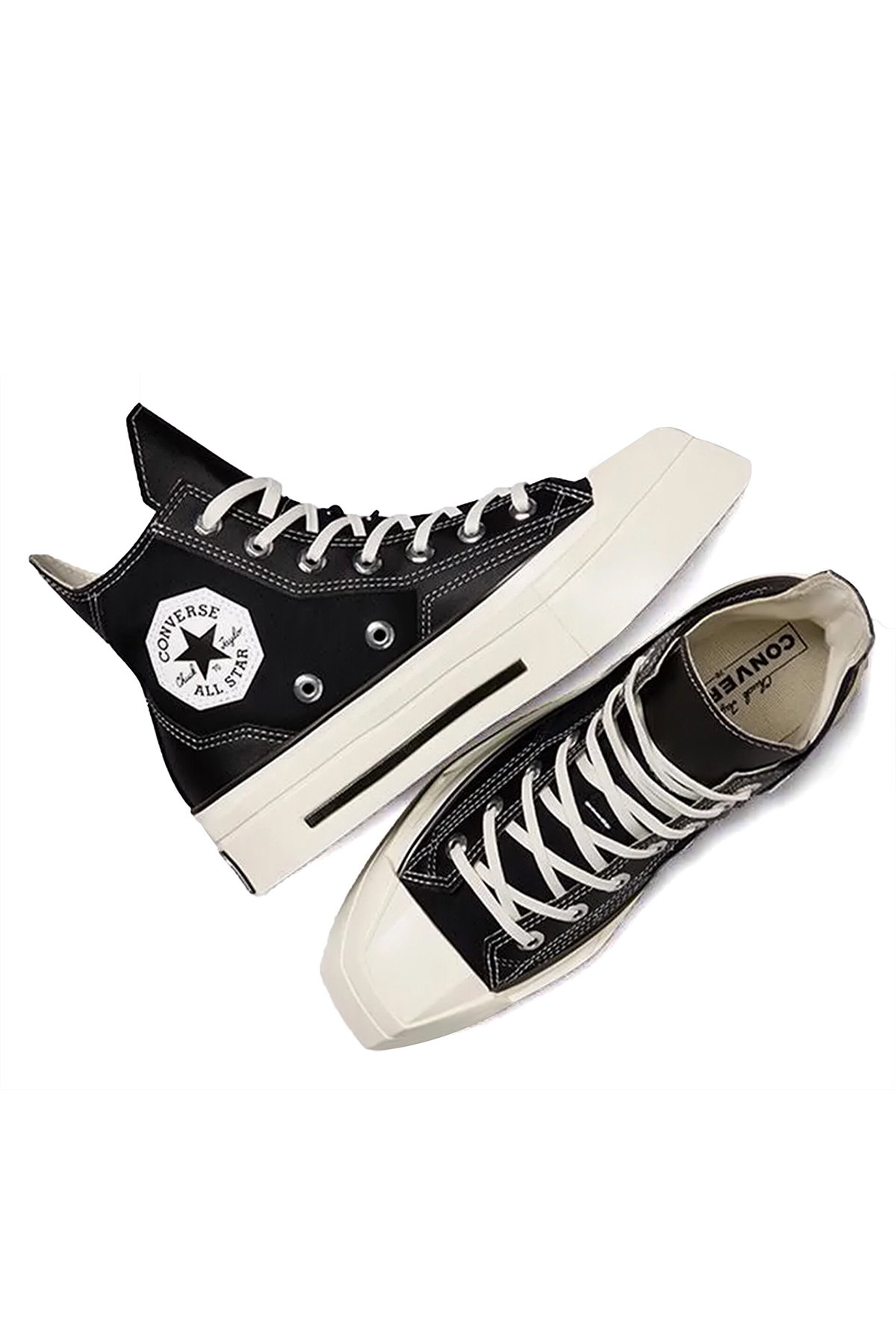 Converse Chuck 70 De Luxe Squared Kadın Platform Sneaker SIYAH