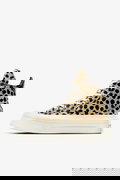 Converse Chuck 70 Leopard Print De Luxe Squared Kadın Platform Sneaker SIYAH