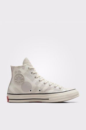 Converse x LFC Chuck 70 Kadın Sneaker GRIBEYAZ