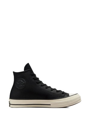 Converse Chuck 70 Hi Kadın Deri Sneaker SIYAH