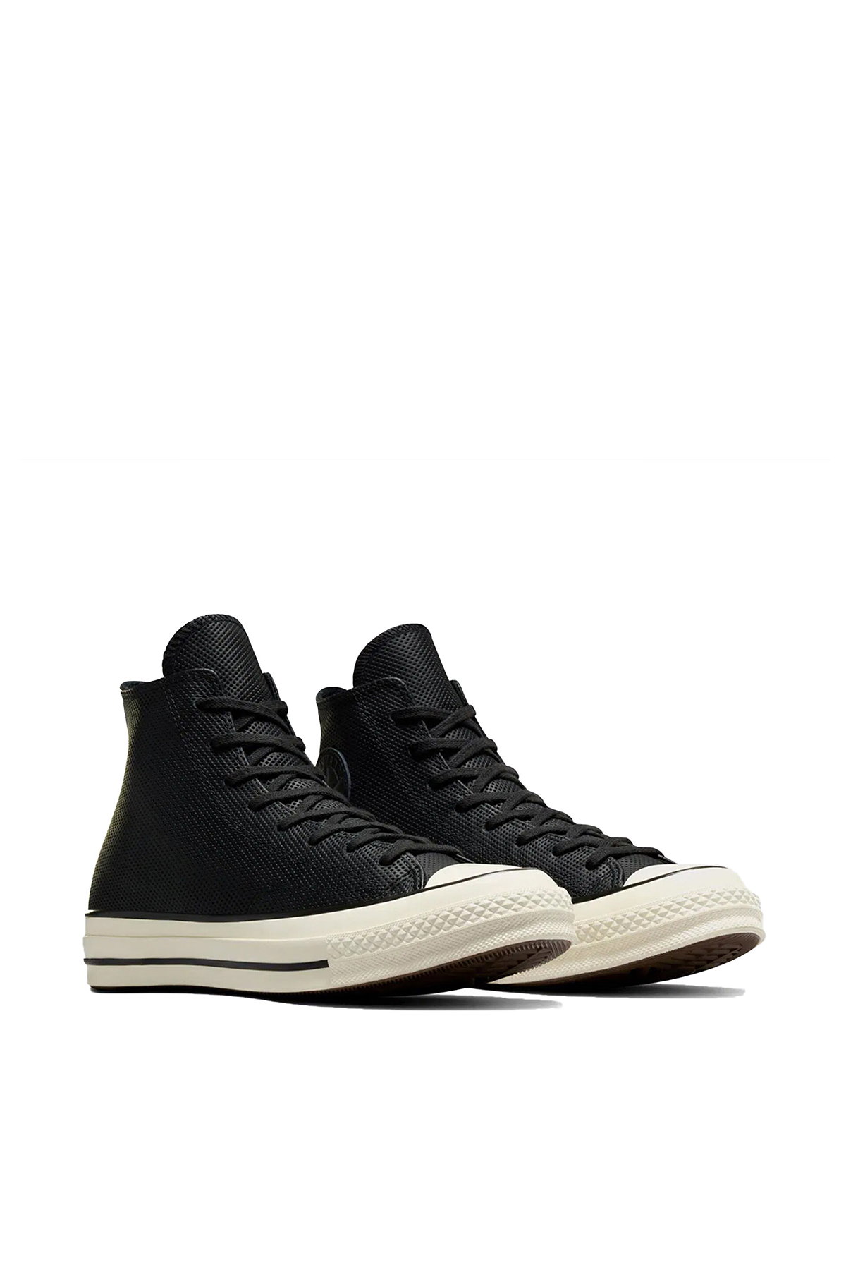 Converse Chuck 70 Hi Kadın Deri Sneaker SIYAH