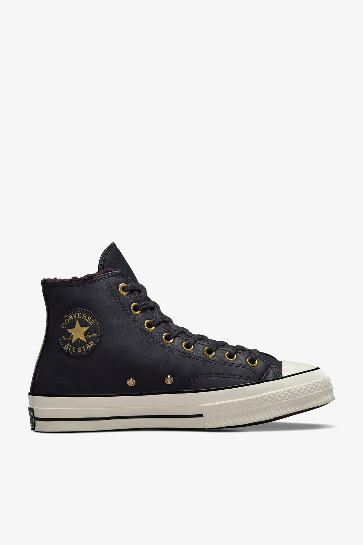 Converse Chuck 70 Erkek Deri Sneaker SIYAH