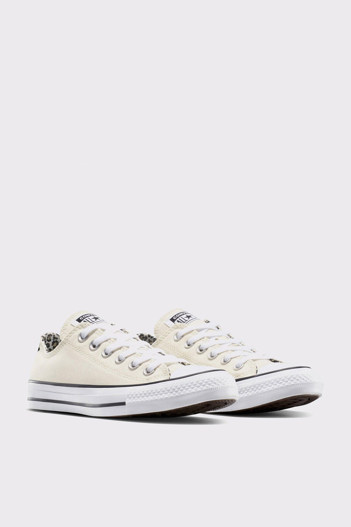 Converse Chuck Taylor All Star Leopard Erkek Sneaker KREM