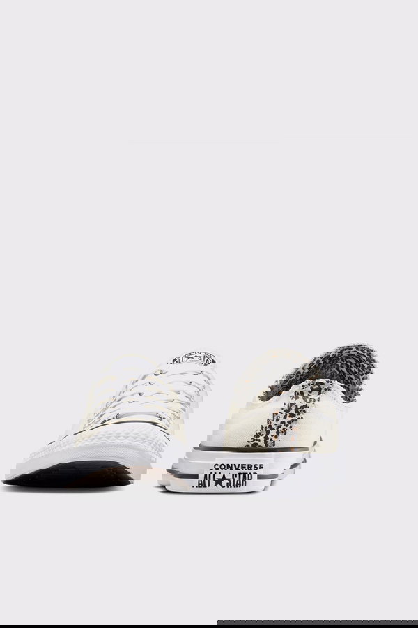 Converse Chuck Taylor All Star Leopard Erkek Sneaker KREM
