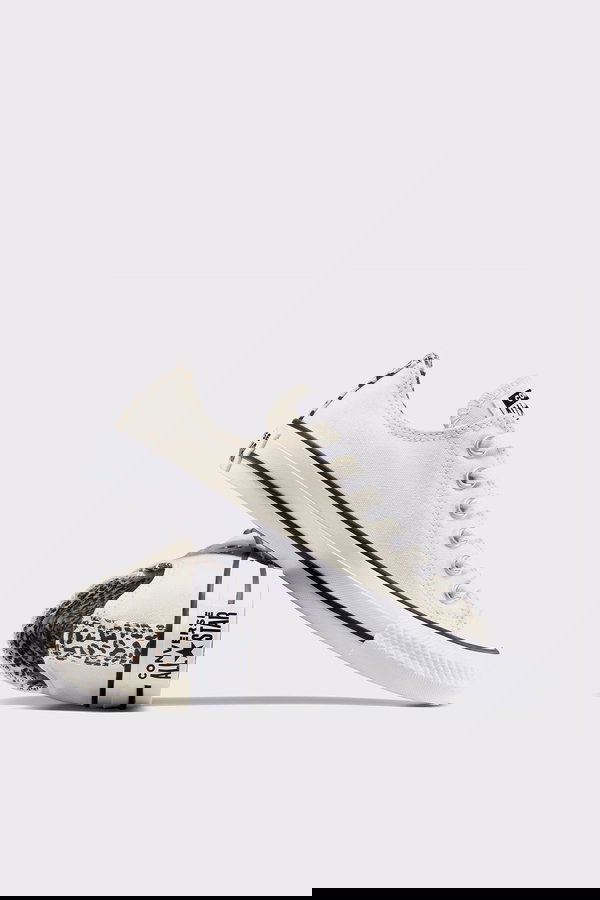 Converse Chuck Taylor All Star Leopard Erkek Sneaker KREM