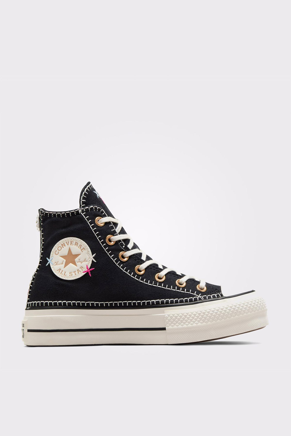 Converse Chuck Taylor All Star Lift Kadın Platform Sneaker SIYAH