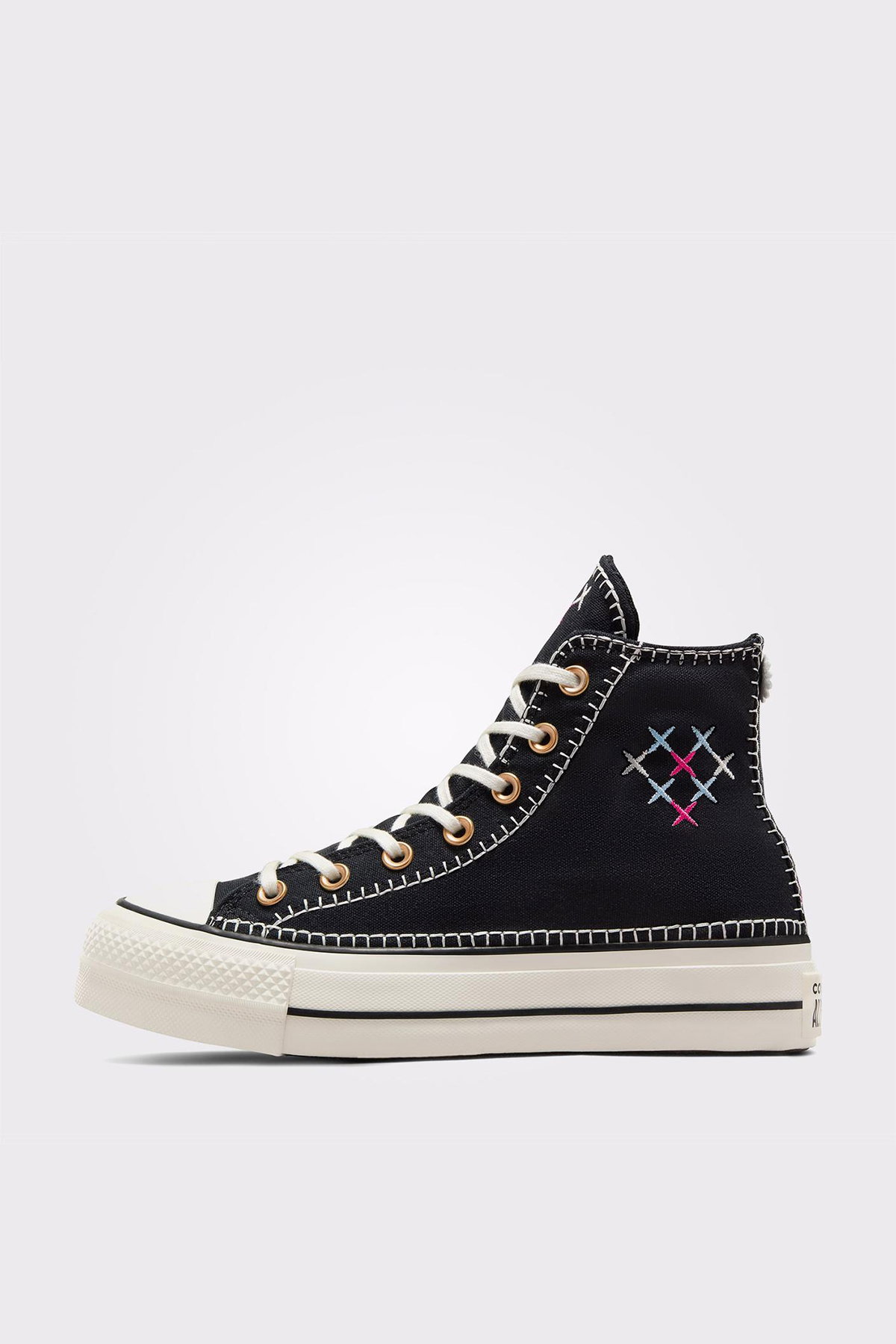 Converse Chuck Taylor All Star Lift Kadın Platform Sneaker SIYAH