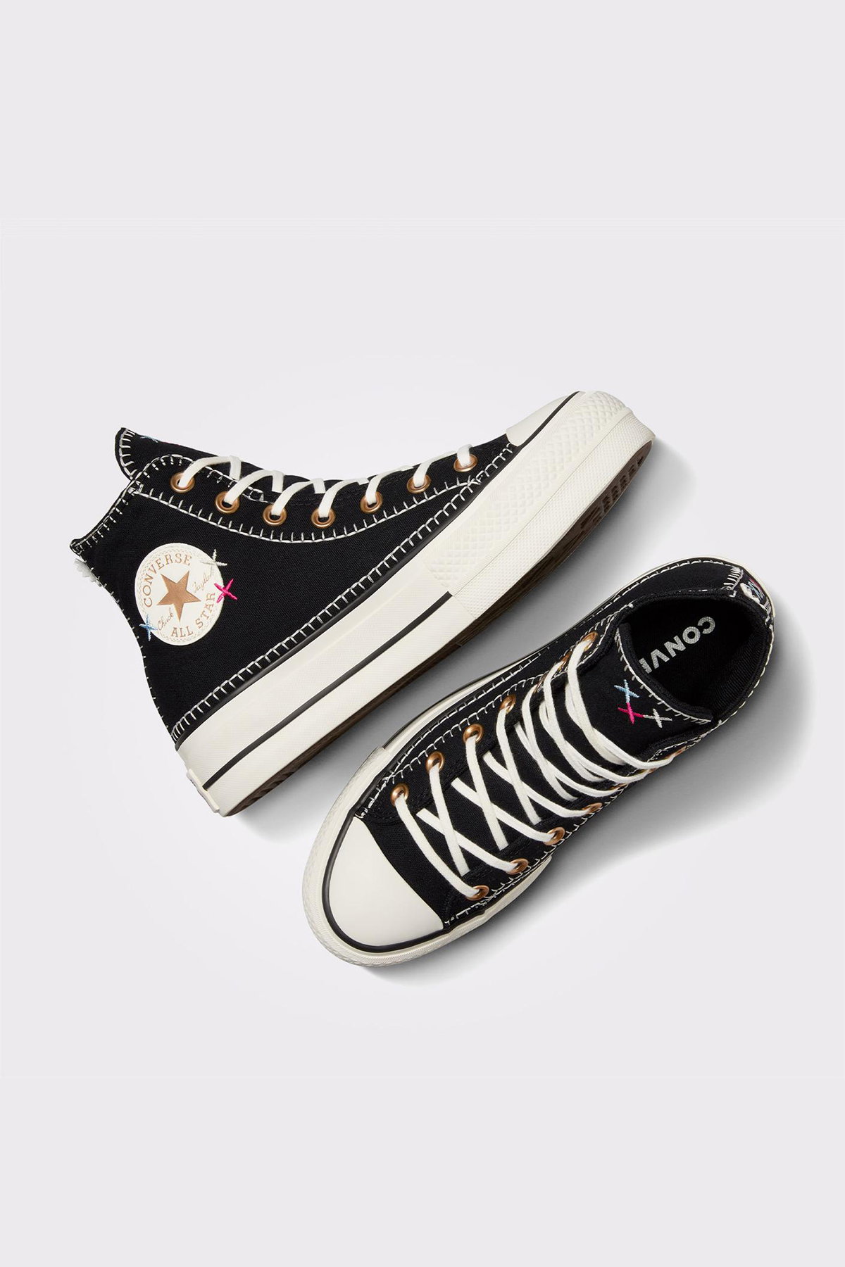 Converse Chuck Taylor All Star Lift Kadın Platform Sneaker SIYAH
