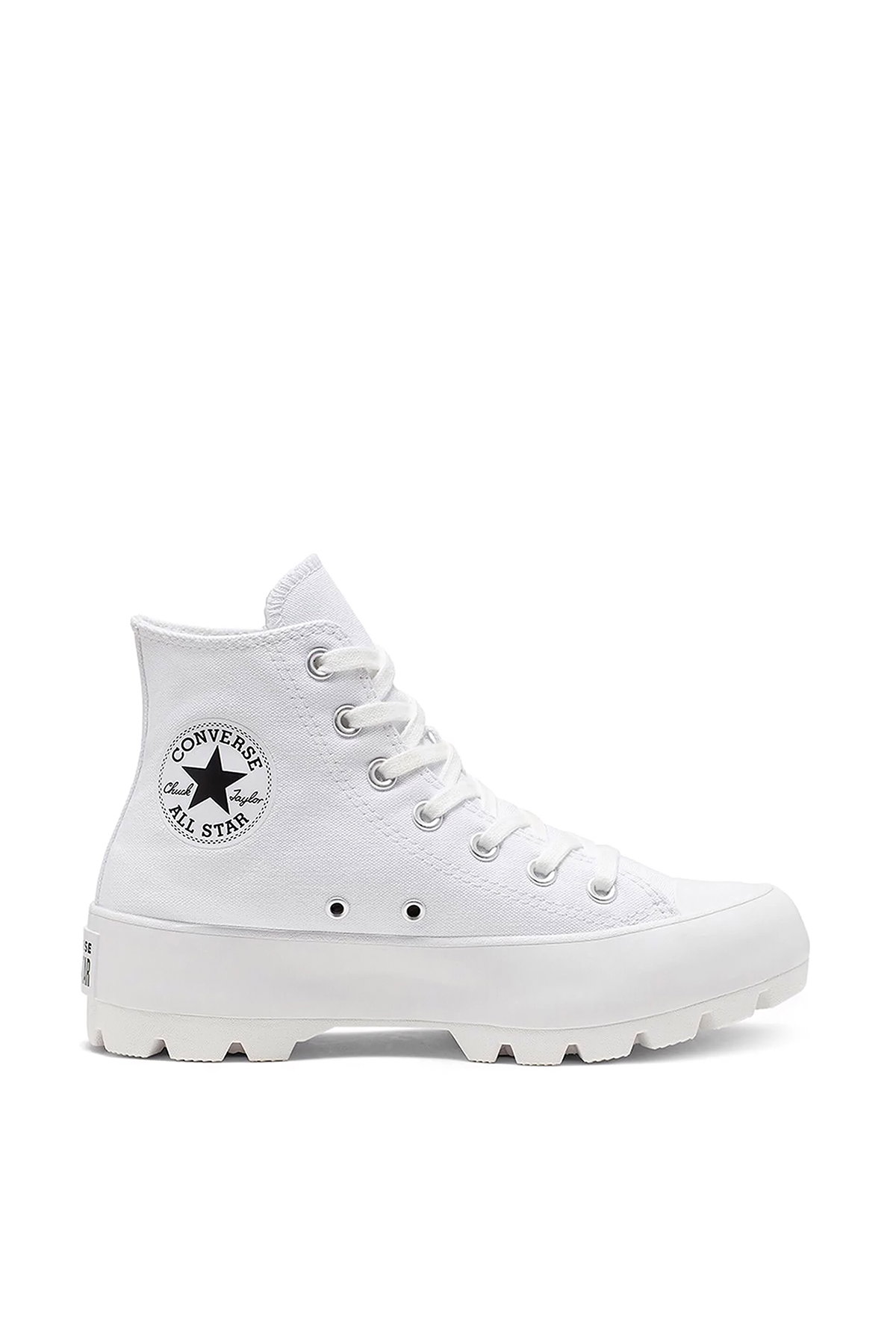Converse Chuck Taylor All Star Lugged Kadın Sneaker BEYAZSİYAH