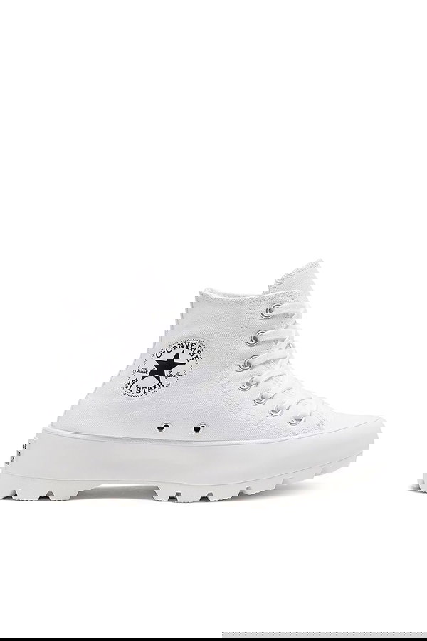 Converse Chuck Taylor All Star Lugged Kadın Sneaker BEYAZSİYAH