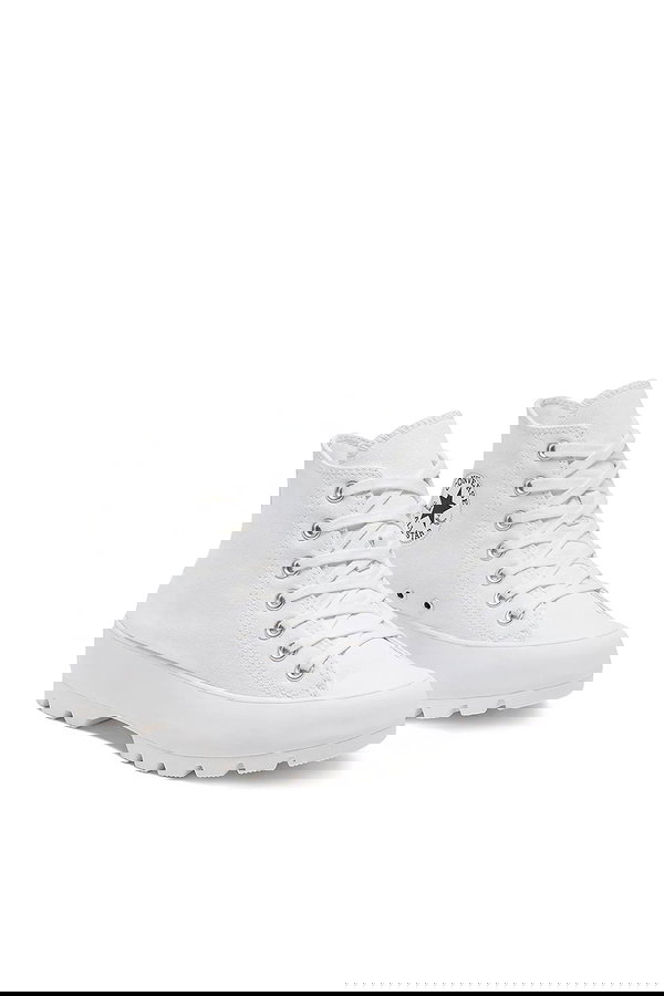 Converse Chuck Taylor All Star Lugged Kadın Sneaker BEYAZSİYAH