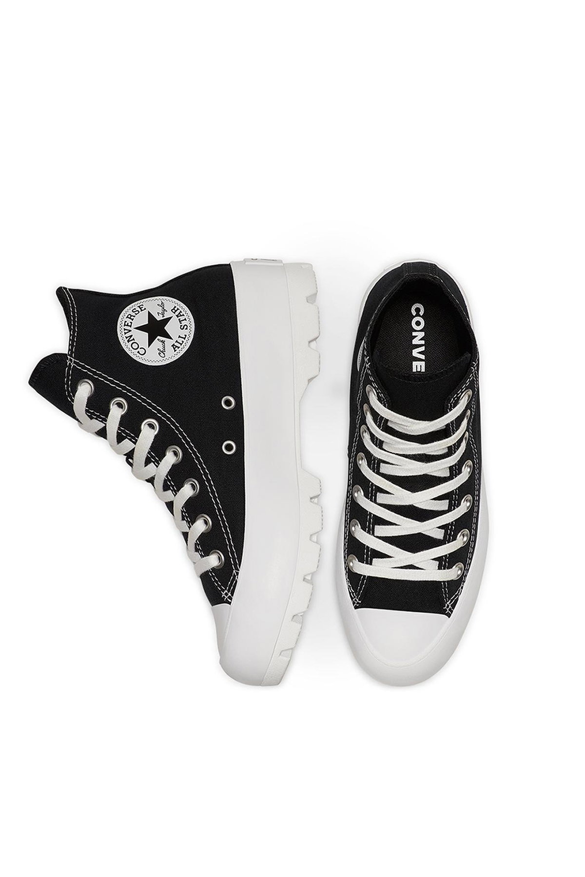 Converse Chuck Taylor All Star Lugged Kadın Sneaker SIYAH
