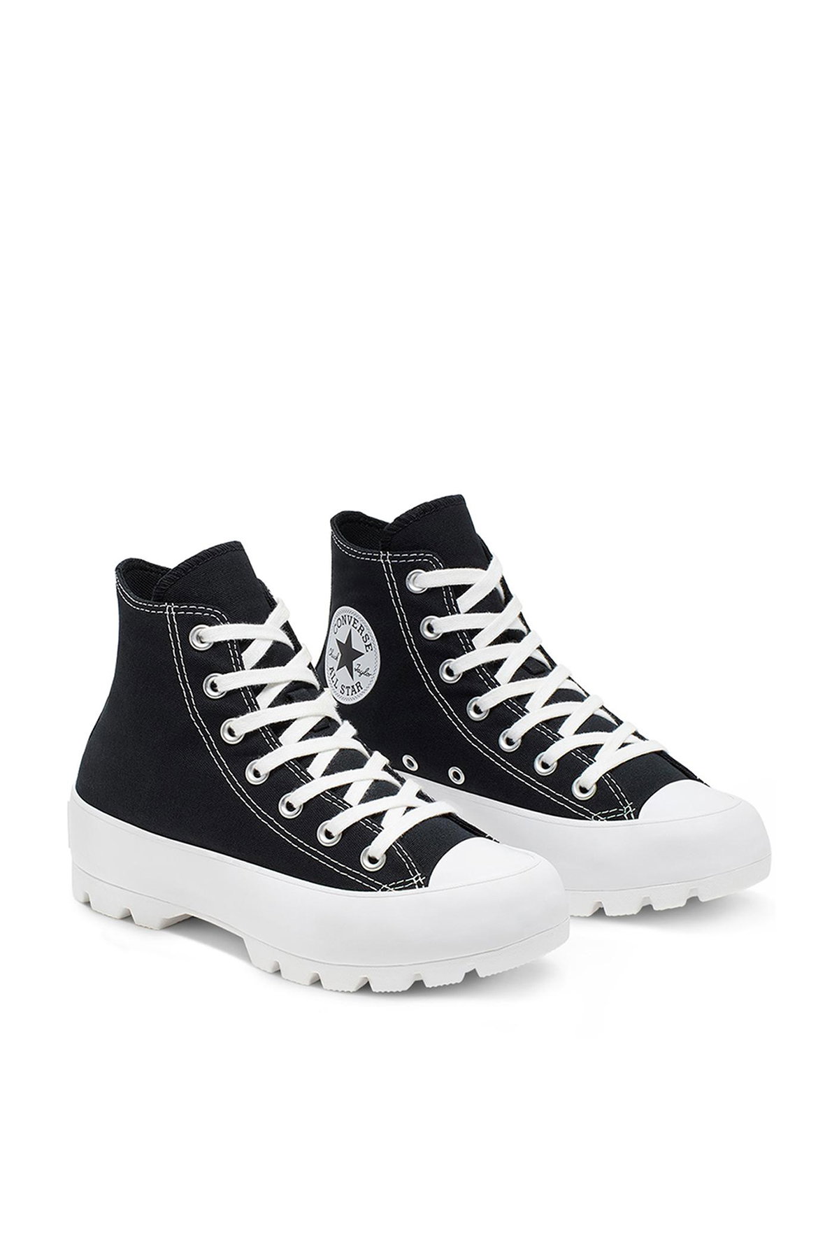 Converse Chuck Taylor All Star Lugged Kadın Sneaker SİYAHBEYAZ