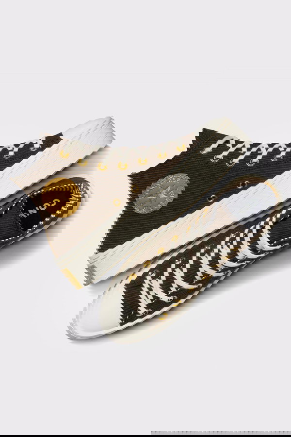 Converse Chuck Taylor All Star Modern Lift Corduroy KadınPlatform Sneaker KAHVERENGI