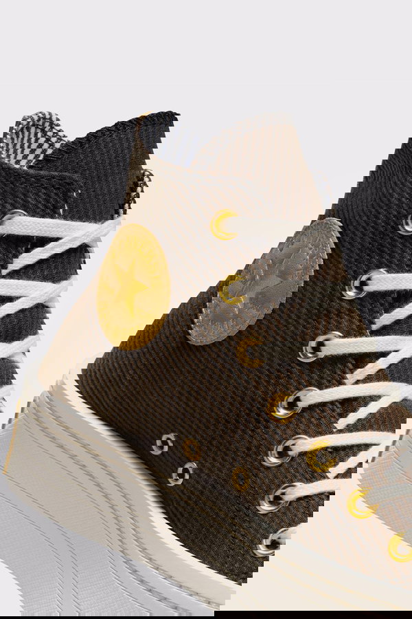 Converse Chuck Taylor All Star Modern Lift Corduroy KadınPlatform Sneaker KAHVERENGI