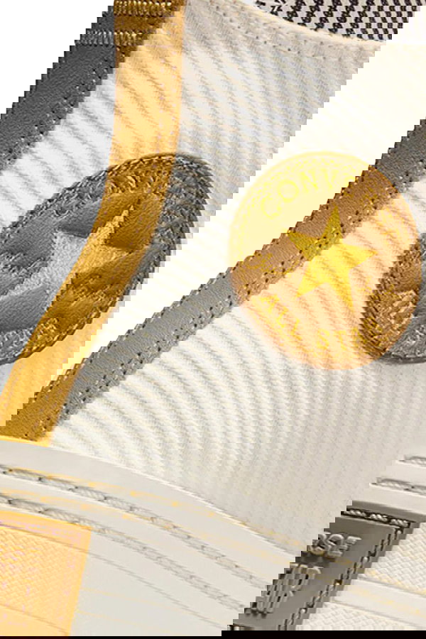 Converse Chuck Taylor All Star Modern Lift Corduroy Kadın Platform Sneaker KREM