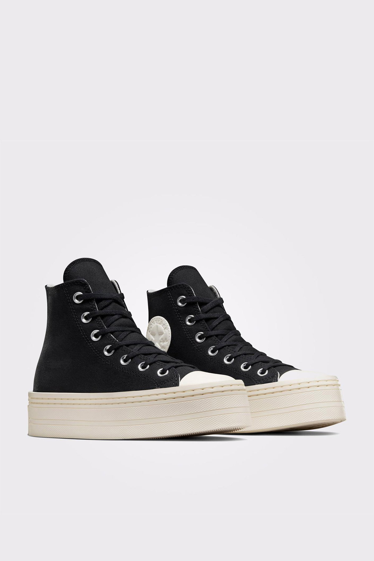 Converse Chuck Taylor All Star Modern Lift Kadın Platform Sneaker SIYAH