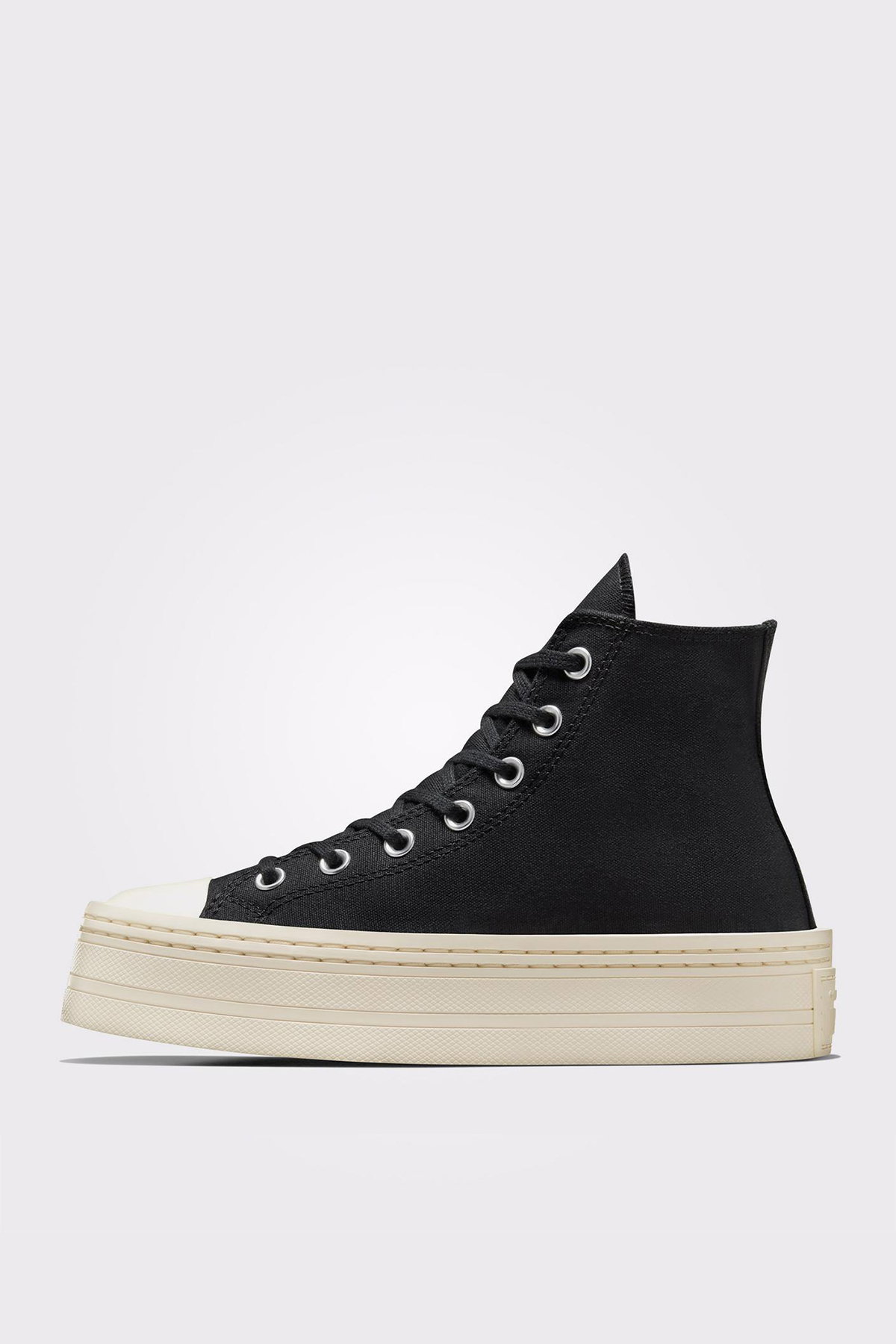 Converse Chuck Taylor All Star Modern Lift Kadın Platform Sneaker SIYAH