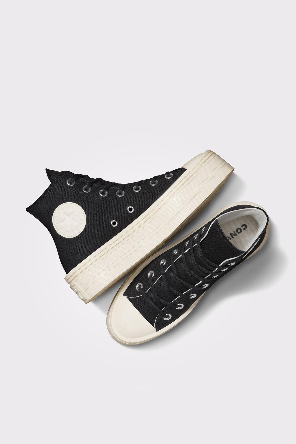 Converse Chuck Taylor All Star Modern Lift Kadın Platform Sneaker SIYAH