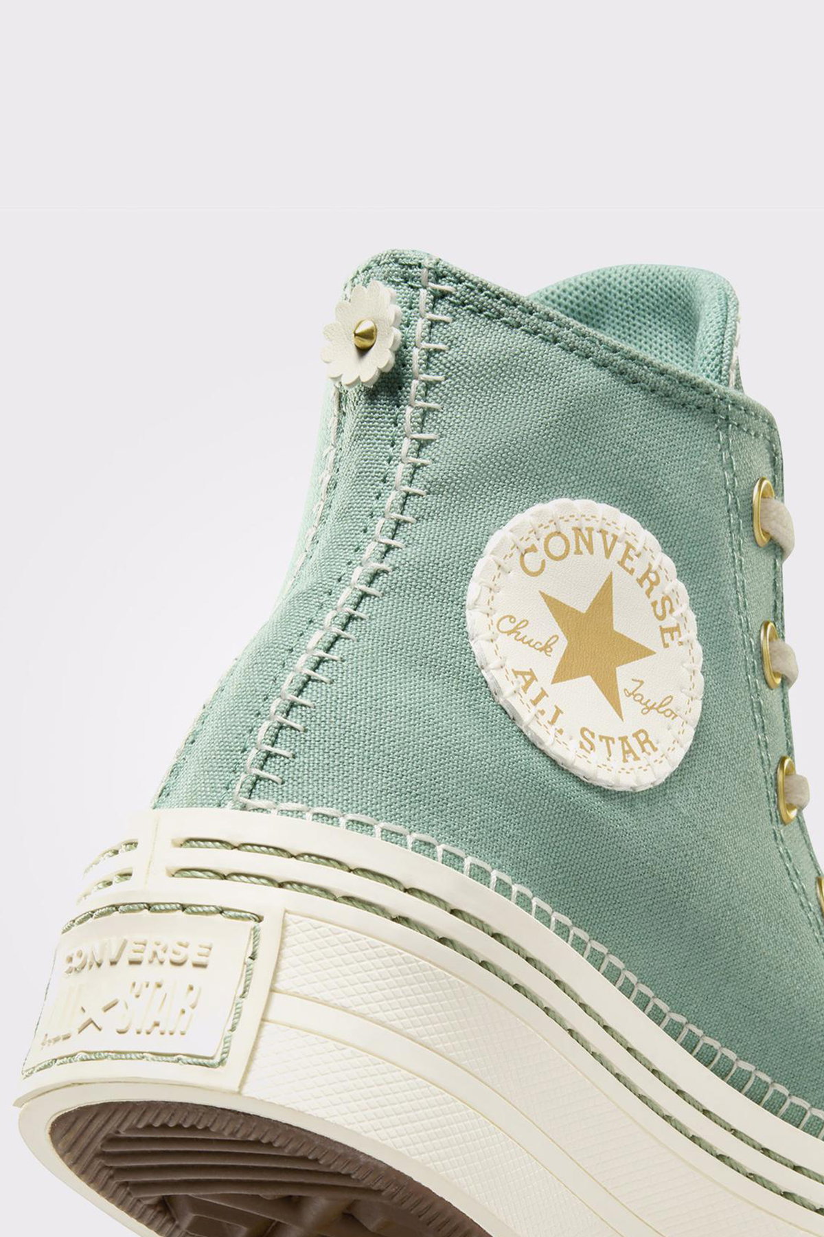 Converse Chuck Taylor All Star Lift Kadın Platform Sneaker YESIL