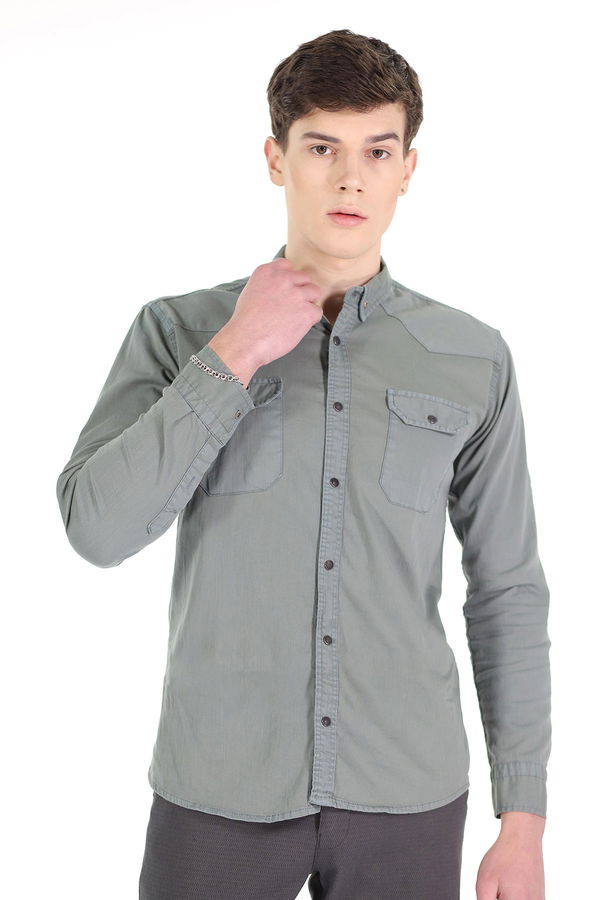 Çıtçıtlı Gömlek YESIL Çıtçıtlı Gömlek YESIL