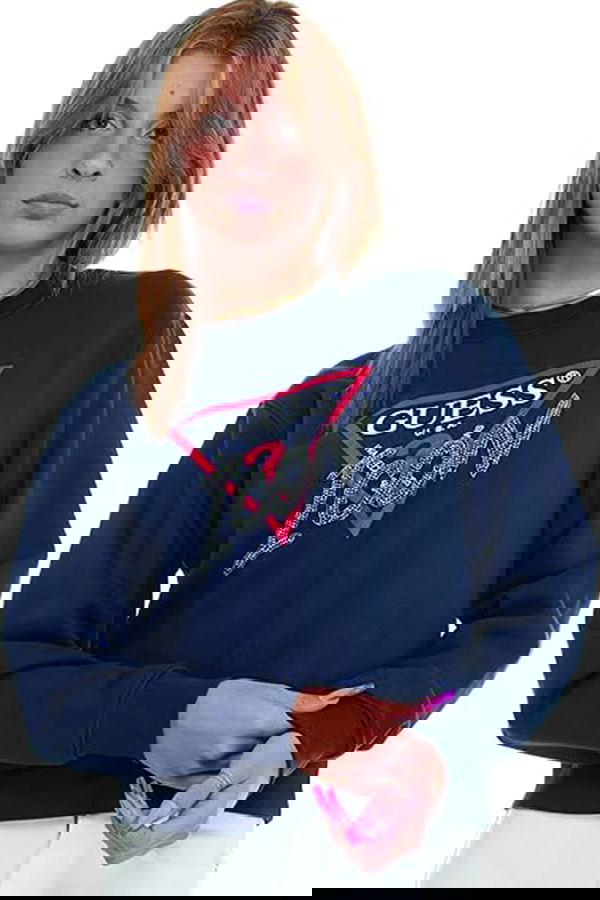 Guess Baskılı Kadın Sweat BEYAZ Guess Baskılı Kadın Sweat BEYAZ