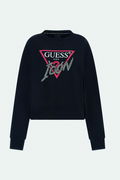 Guess Baskılı Kadın Sweat SİYAH